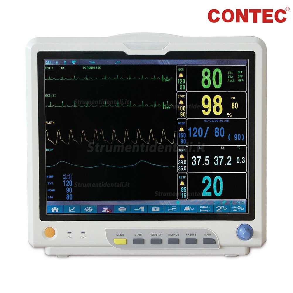 COMTEC® CMS9200 15″ schermo monitor multiparametrico paziente